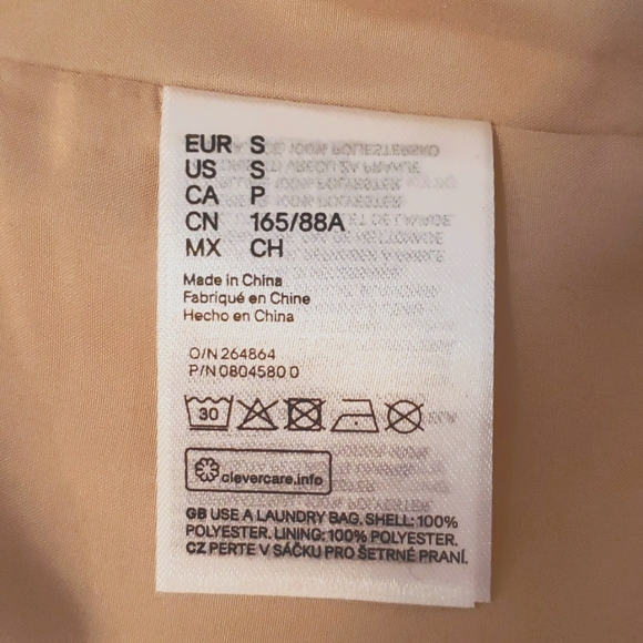 NWT Light packable Rain Coat H&M - Picture 12 of 15